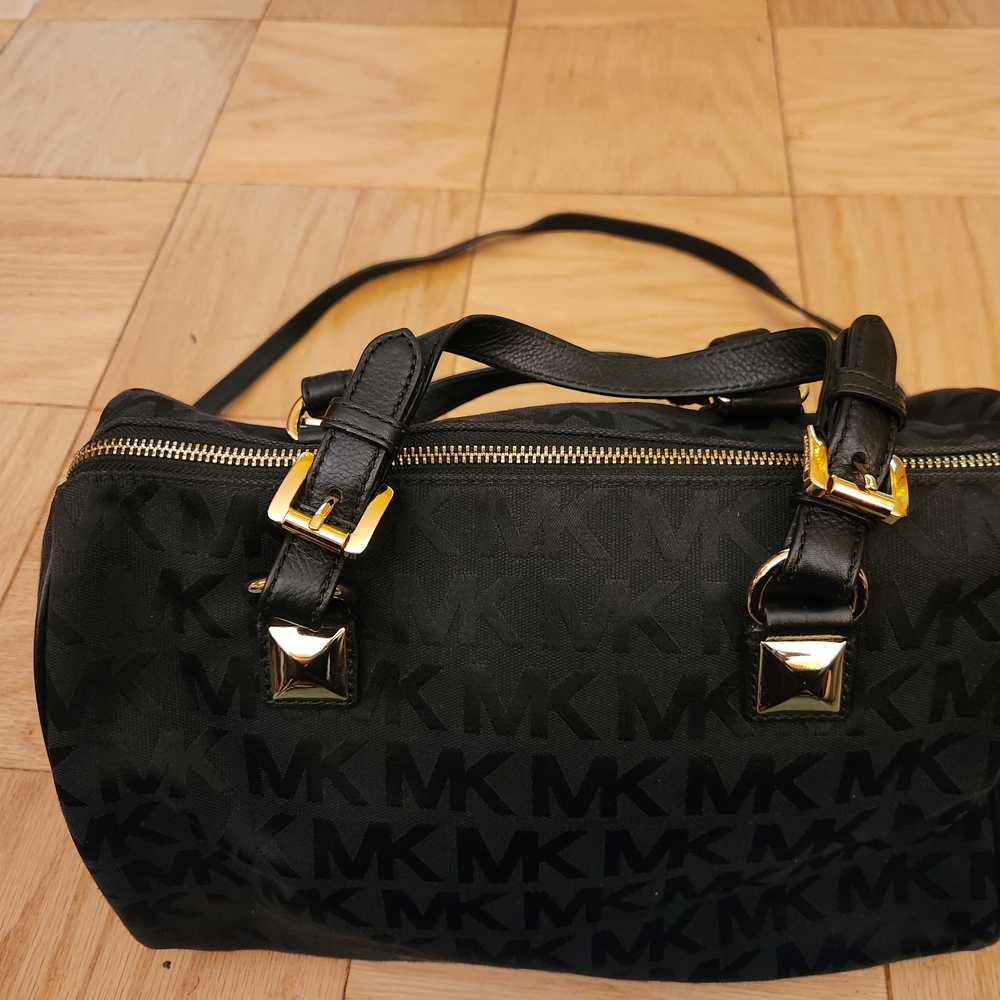 Michael Kors Grayson Duffle Satchel - Picture 2 of 5
